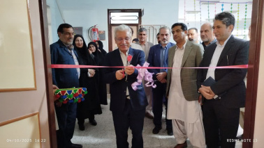 افتتاح مرکز آموزش جامع کلاس‌های چندپایه در شهرستان های استان سیستان و بلوچستان با حضور رئیس دانشگاه صنعتی شیراز